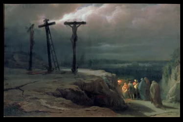 Nacht auf Golgatha, 1869